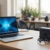 HP Laptop and Charger