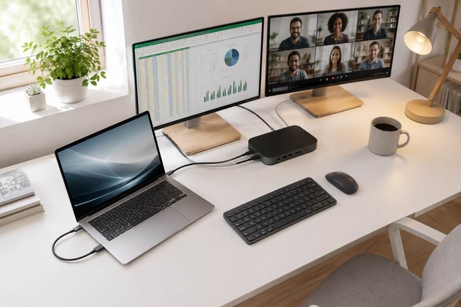 Laptop and Docking Station
