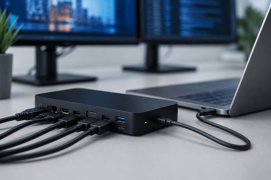 Laptop and Docking Station