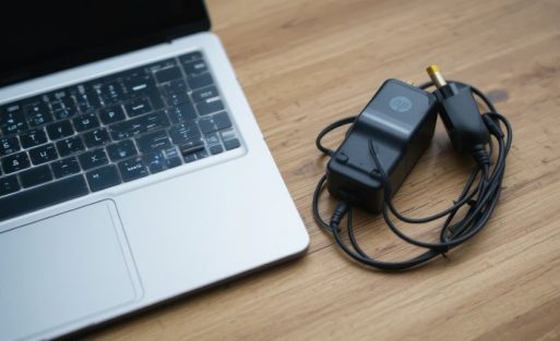 HP laptop and charger