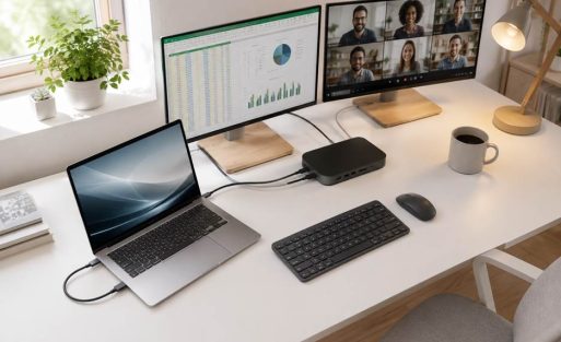 Laptop and Docking Station